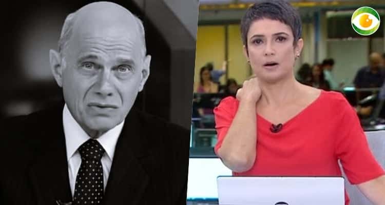 Jornalista fica abalada com morte do colega (Foto: Montagem/Globo)