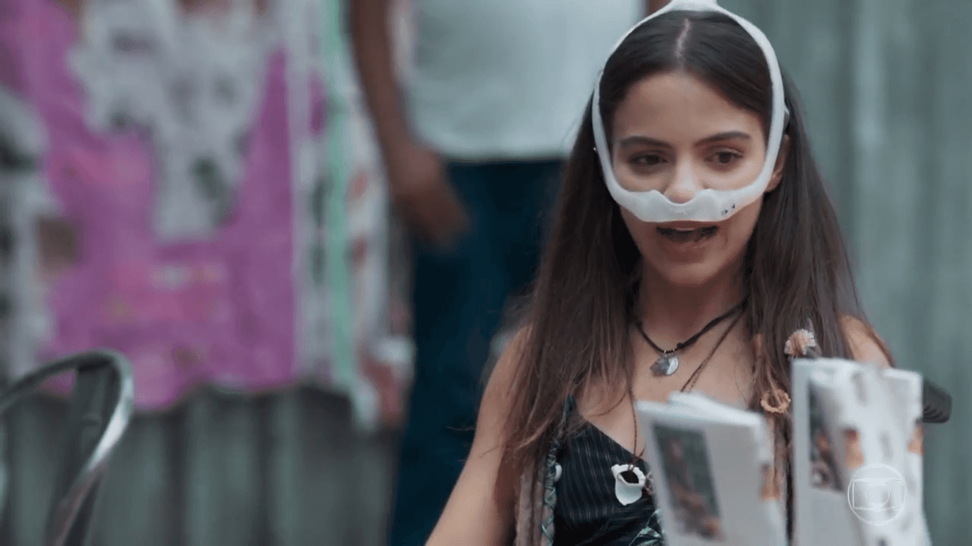 Amanda em cena da novela Malhação - Vidas Brasileiras, da Globo. (Foto: Reprodução)