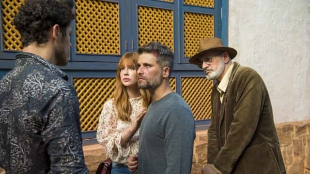 Cena da novela das 21h, O Sétimo Guardião caiu na audiência (Foto: Reprodução/Globo)
