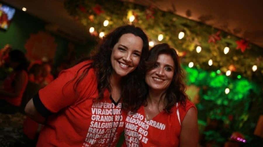 Ana Carolina e a ex-namorada (Foto: Divulgação)