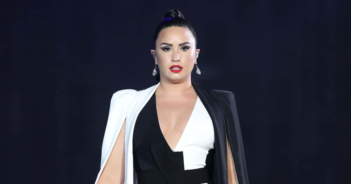 US singer Demi Lovato performs at the Rock in Rio Lisboa 2018 music festival in Lisbon, Portugal, on June 24, 2018. ( Photo by Pedro Fiúza/NurPhoto via Getty Images)