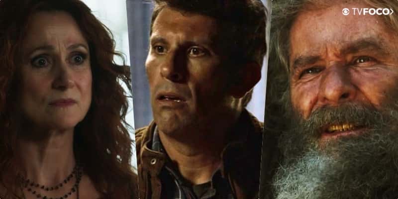 Personagens de O Sétimo Guardião foram brutalmente assassinados na trama (Foto: Montagem/TV Foco)