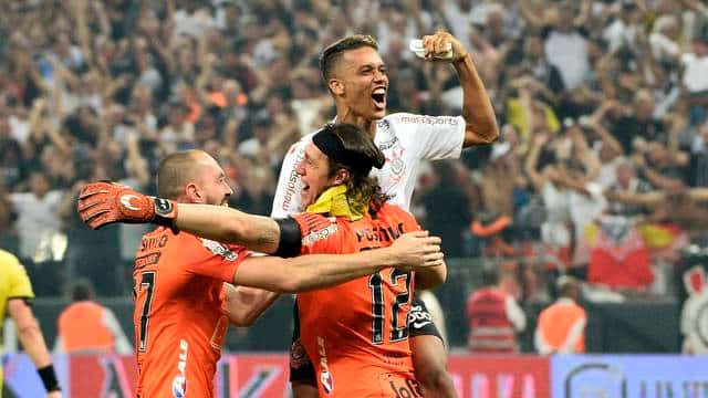Corinthians conquistou o tricampeonato paulista e fez a Globo explodir em audiência (Foto: Reprodução/GloboEsporte.com)