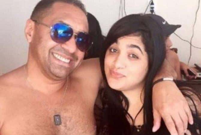 Tiririca e a filha Erilandya Mariano (Foto: Reprodução)