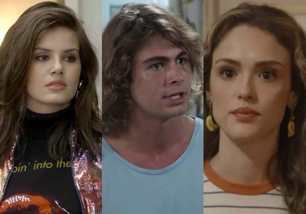 Veja o que vai acontecer no próximo capítulo da novela das sete Verão 90, da Globo. (Foto: Reprodução/Montagem)