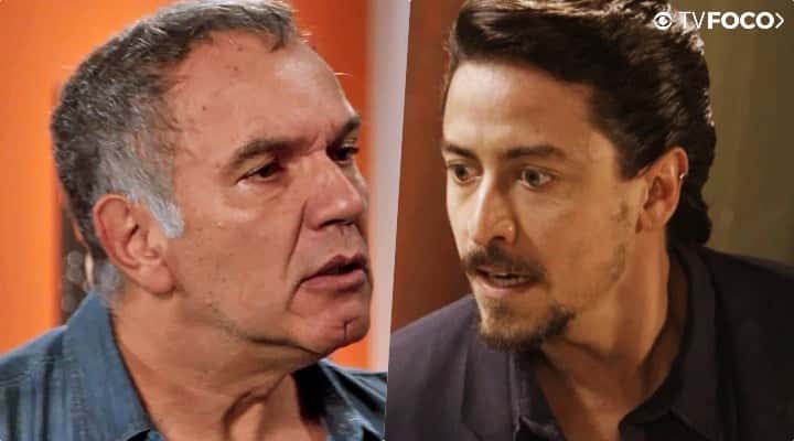 Herculano (Humberto Martins) e Jerônimo (Jesuíta Barbosa) bateram de frente na trama das sete Verão 90 (Foto: Montagem/TV Foco)
