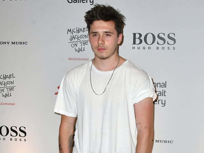 O modelo Brooklyn Beckham virou piada depois de cometer um erro em seu Instagram (Foto: Reprodução)