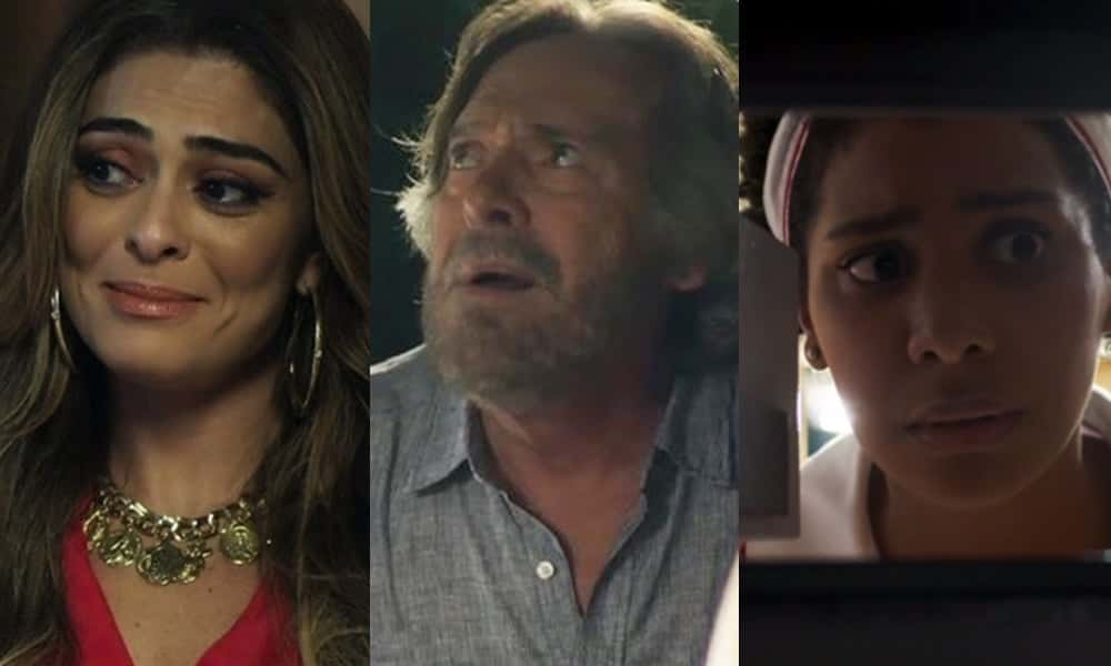 Saiba o que vai acontecer no capítulo desta sexta-feira, 28, da novela A Dona do Pedaço, da Globo. (Foto: Reprodução/Montagem)