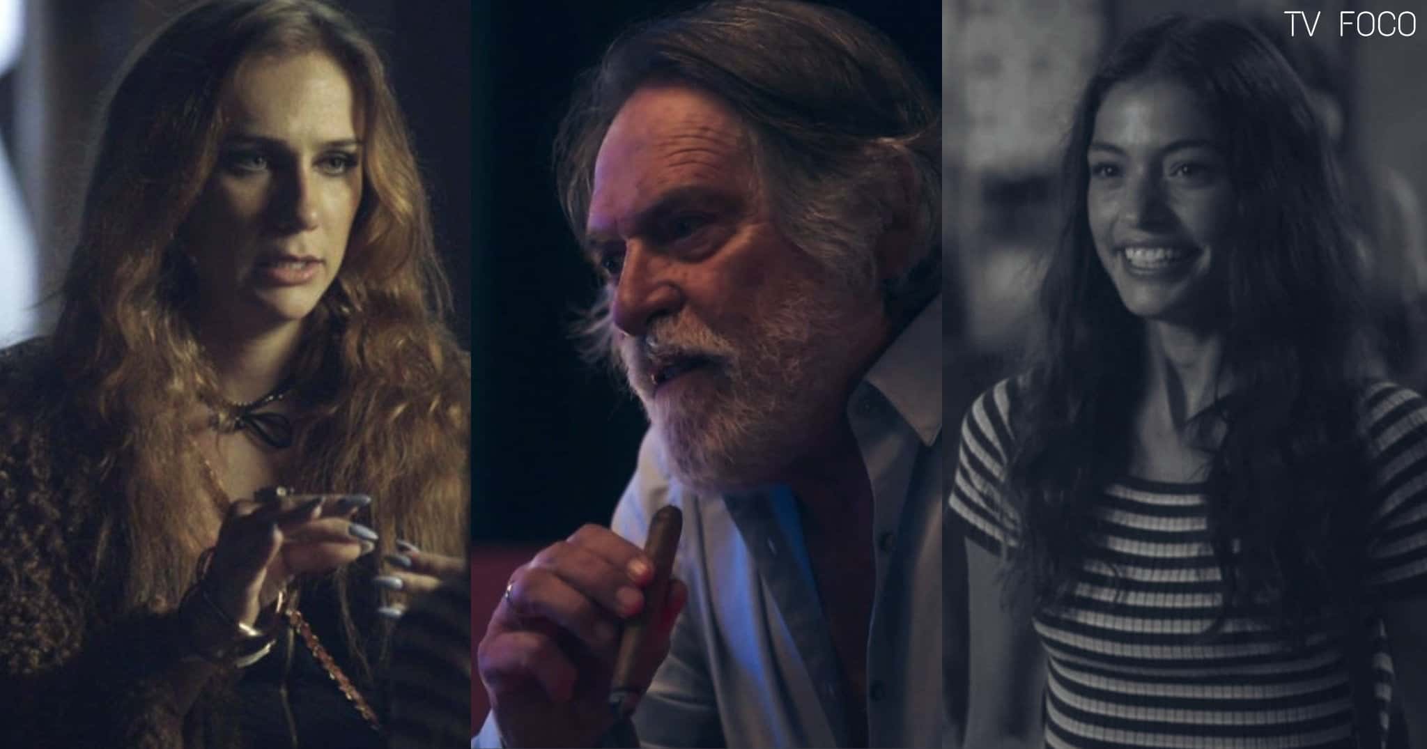 Otávio não terá escrúpulos ao se envolver com a prostituta Sabrina em A Dona do Pedaço da Globo (Foto: Montagem/TV Foco)