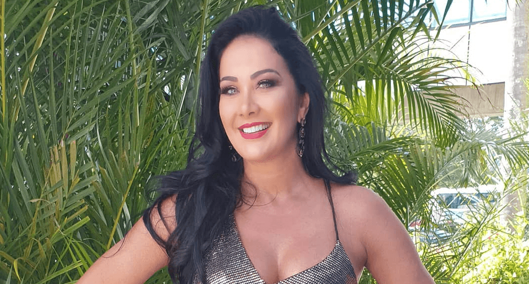 A famosa modelo e apresentadora do SBT Helen Ganzarolli (Foto: Reprodução/Instagram)