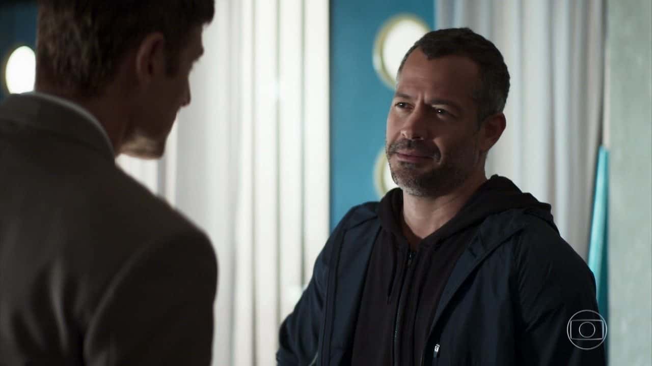 Agno (Malvino Salvador) em cena de A Dona do Pedaço da Globo (Foto: Reprodução)