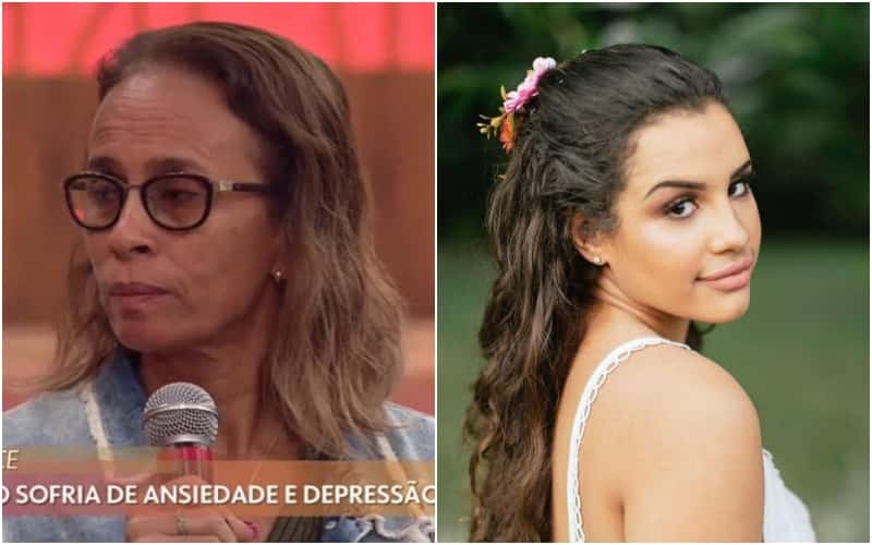 Mãe de Alinne Araújo, Elizabeth relatou detalhes da morte da filha na durante o programa da Globo, Encontro com Fátima Bernardes (Foto: Reprodução)