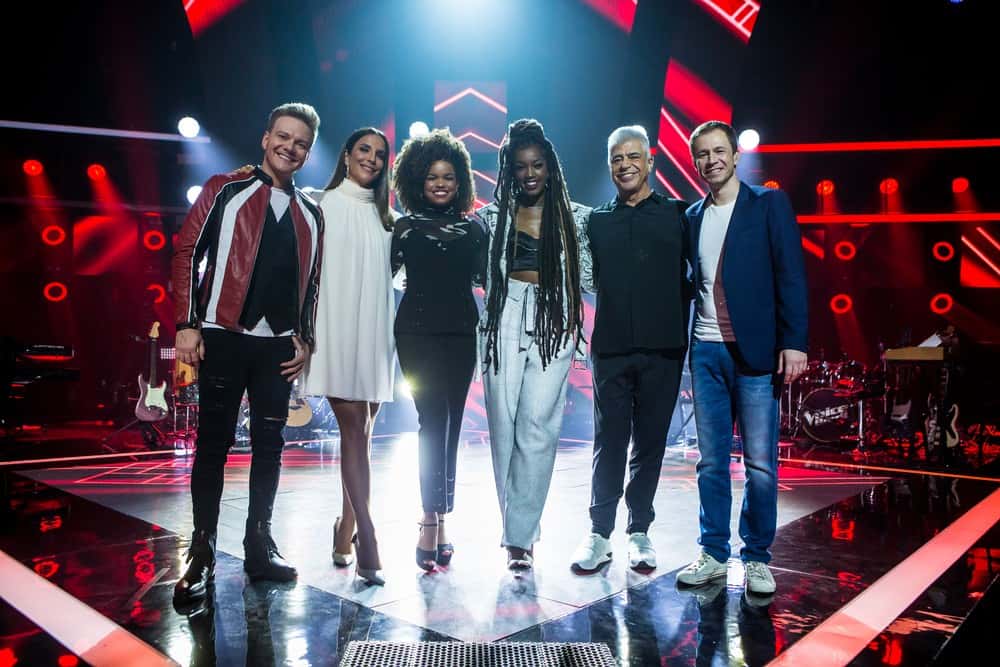 O time de jurados do The Voice Brasil ganhou uma novidade: Iza (Foto: Isabella Pinheiro / Gshow)