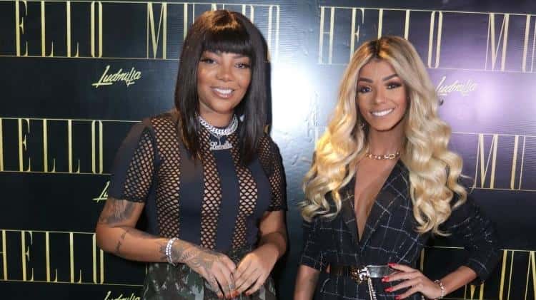 Ludmilla e sua namorada, a dançarina Brunna Gonçalves (Foto: Divulgação)