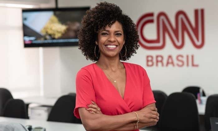 Luciana Barreto é a primeira âncora negra do canal CNN que estreia no Brasil até o final do ano (Imagem: Divulgação)