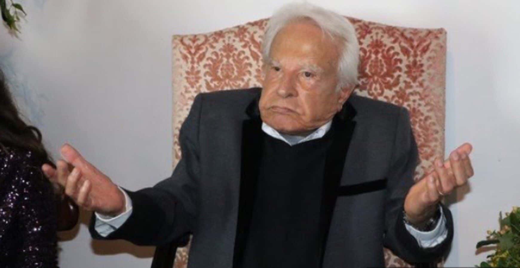 Cid Moreira completa 92 anos ao lado da esposa e amigos foto AgNews)