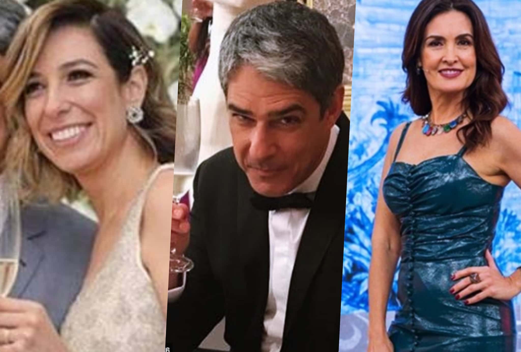 William Bonner tem férias misteriosas na Globo (Foto montagem: TV Foco)