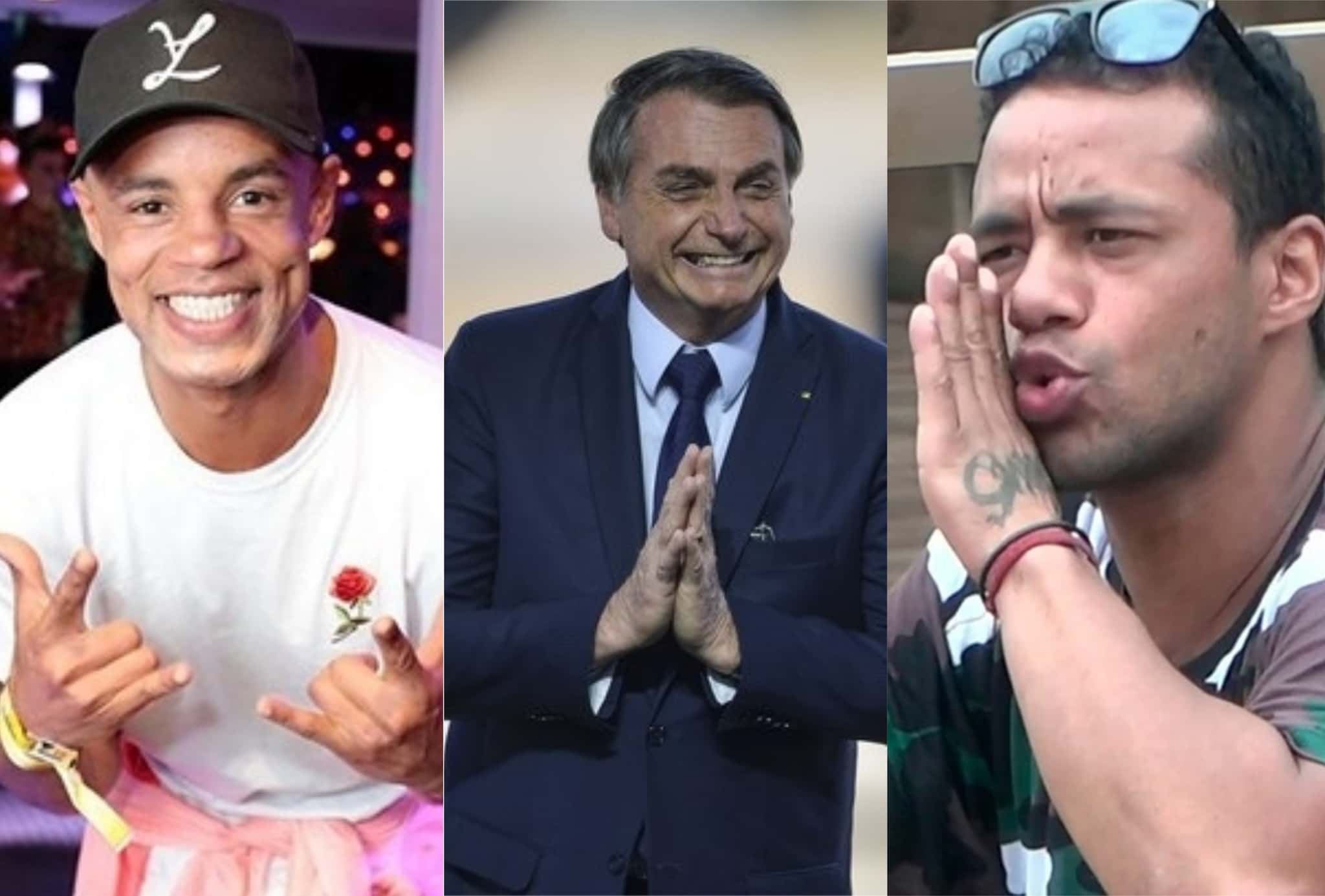 Jonathan Haagensen cita Bolsonaro Dado Dolabella e Théo Becker para detonar o irmão Phellipe Haagensen no Rock in Rio (Montagem: TV Foco)