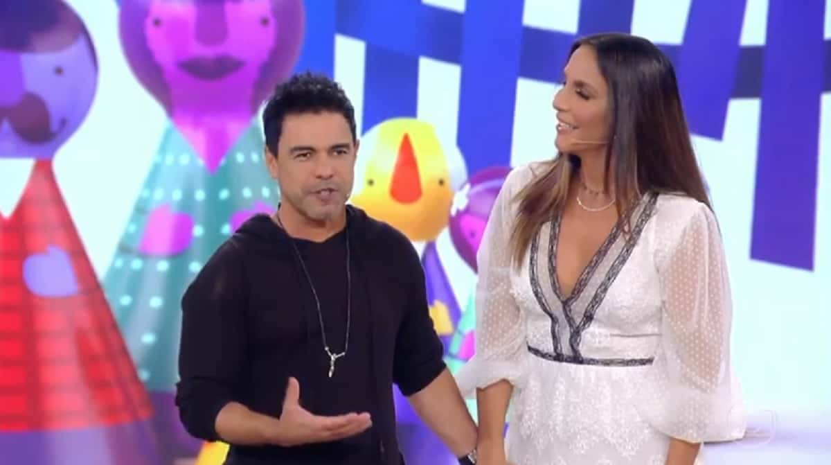 Zezé Di Camargo e Ivete Sangalo (Foto: Reprodução/Globoplay)