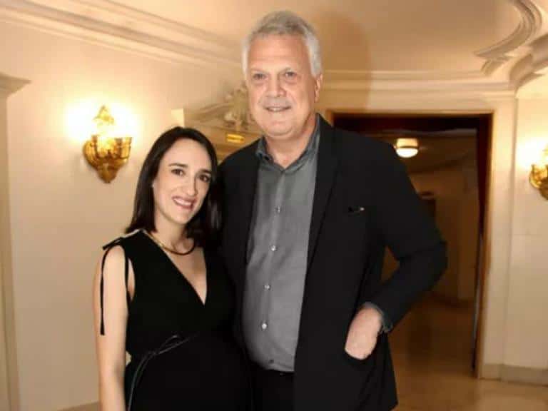 Pedro Bial e sua esposa, Maria Prata (Foto: Reprodução)