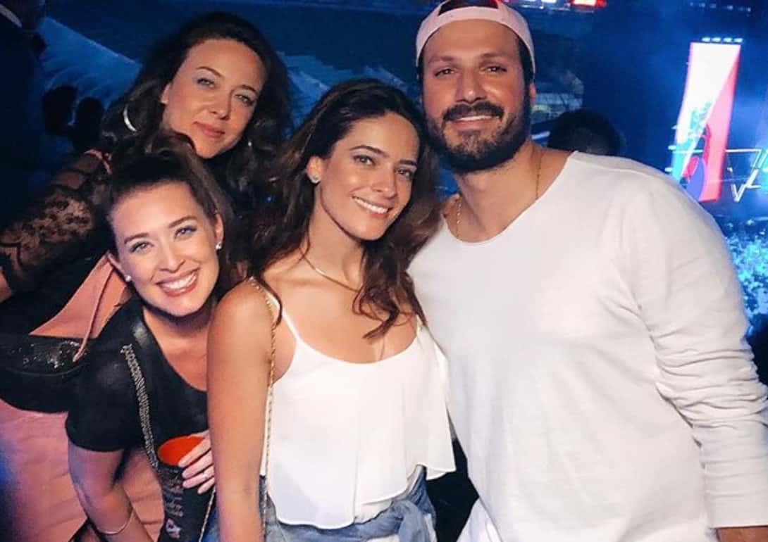 Os atores da novela As Aventuras de Poliana reunidos (Foto: Reprodução/Instagram)