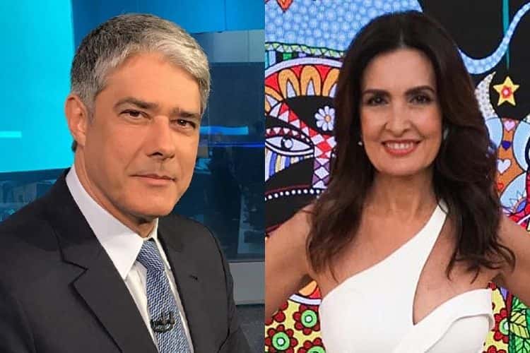 Fátima Bernardes e William Bonne (Foto: Divulgação)