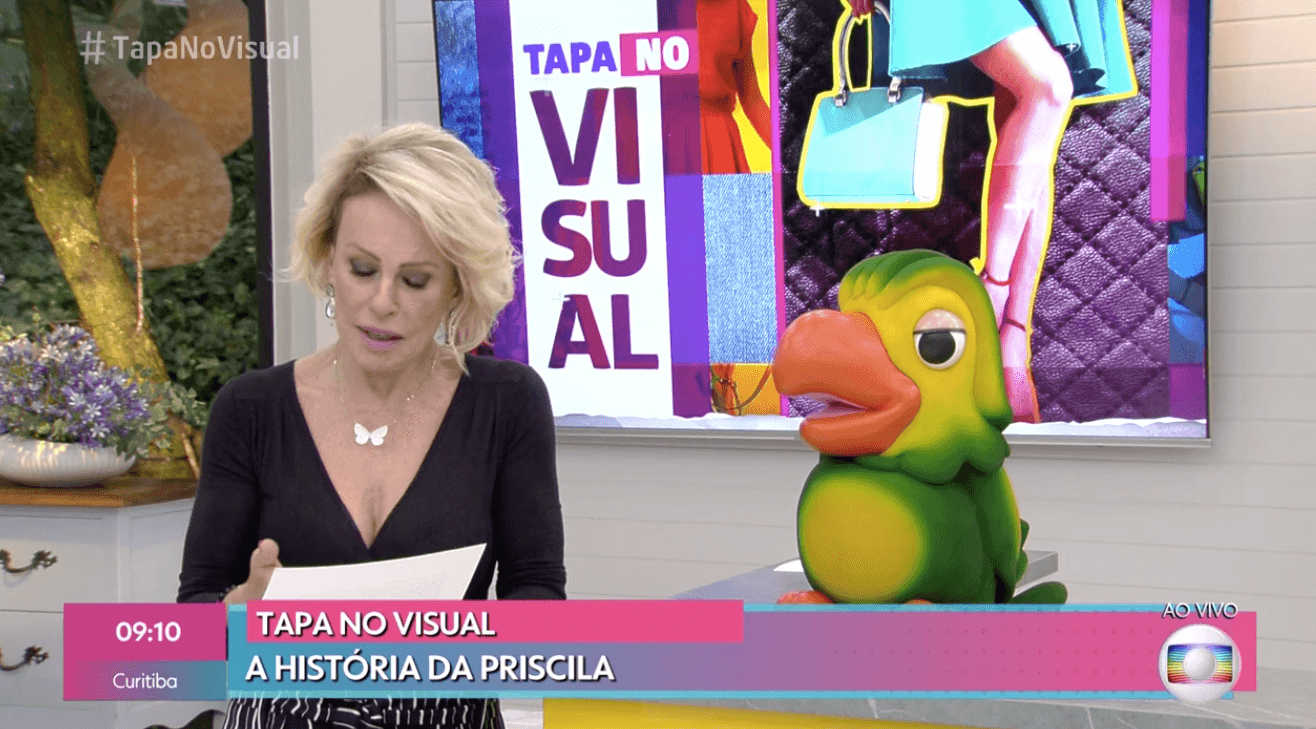 Ana Maria Braga exibiu o Tapa no Visual (Reprodução/Globoplay)
