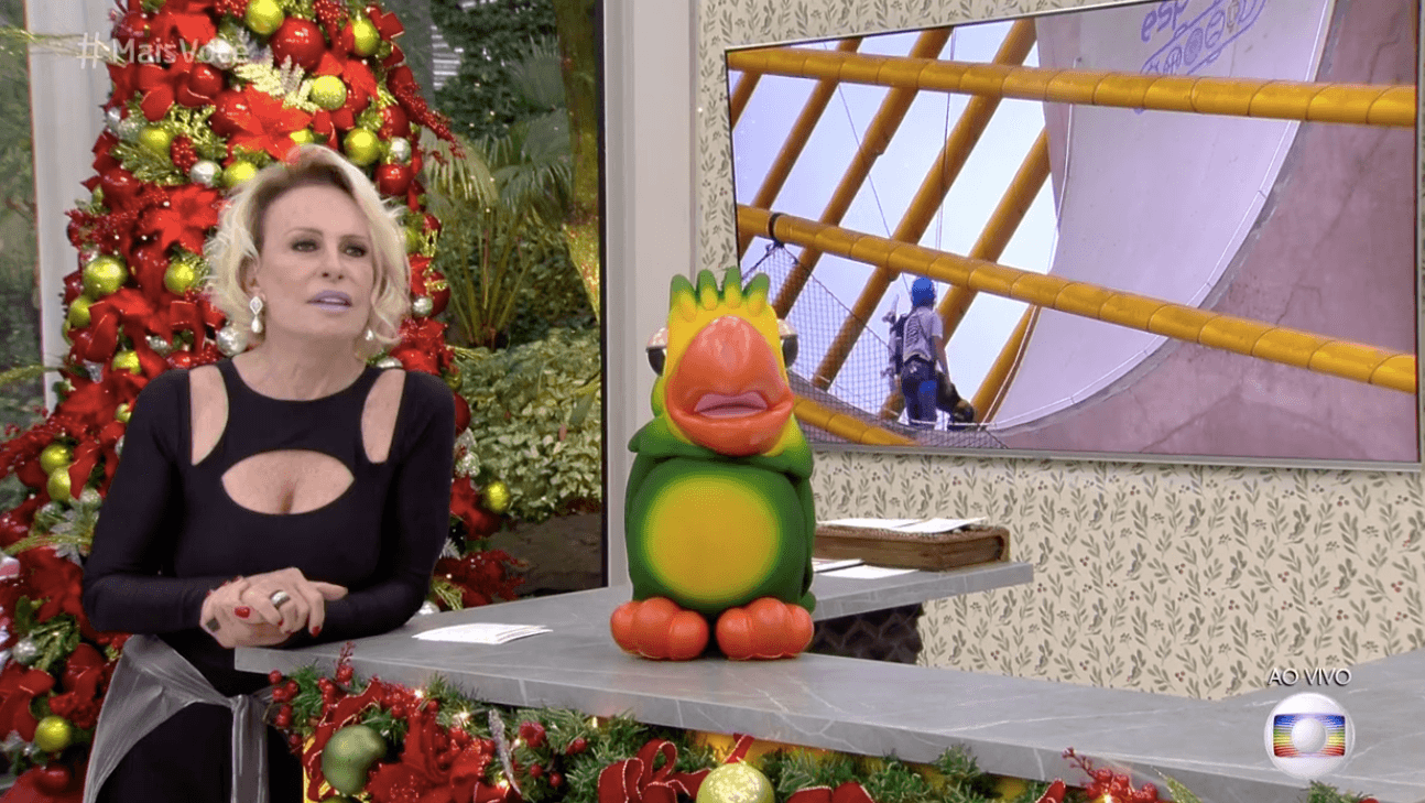 Ana Maria Braga e Louro José (Reprodução/Globoplay)
