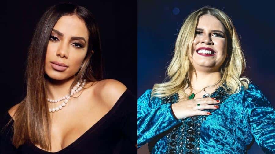 Anitta quer fazer homenagem para 'Rainha da Sofrência' (Foto: Montagem)