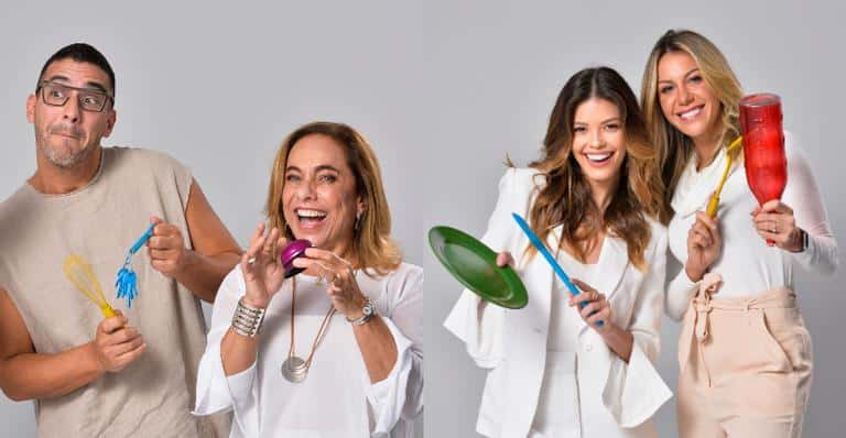 Barbara Coelho, Vitória Strada, Cissa Guimarães e André Marques revelam aprendizados que tiveram em 2019 e ambições para o próximo ano Globo/Fábio Rocha