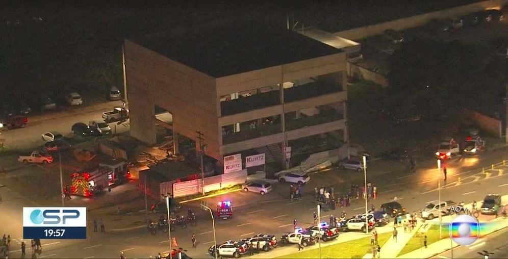 Desabamento em Barueri (Foto: Reprodução/Globoplay)