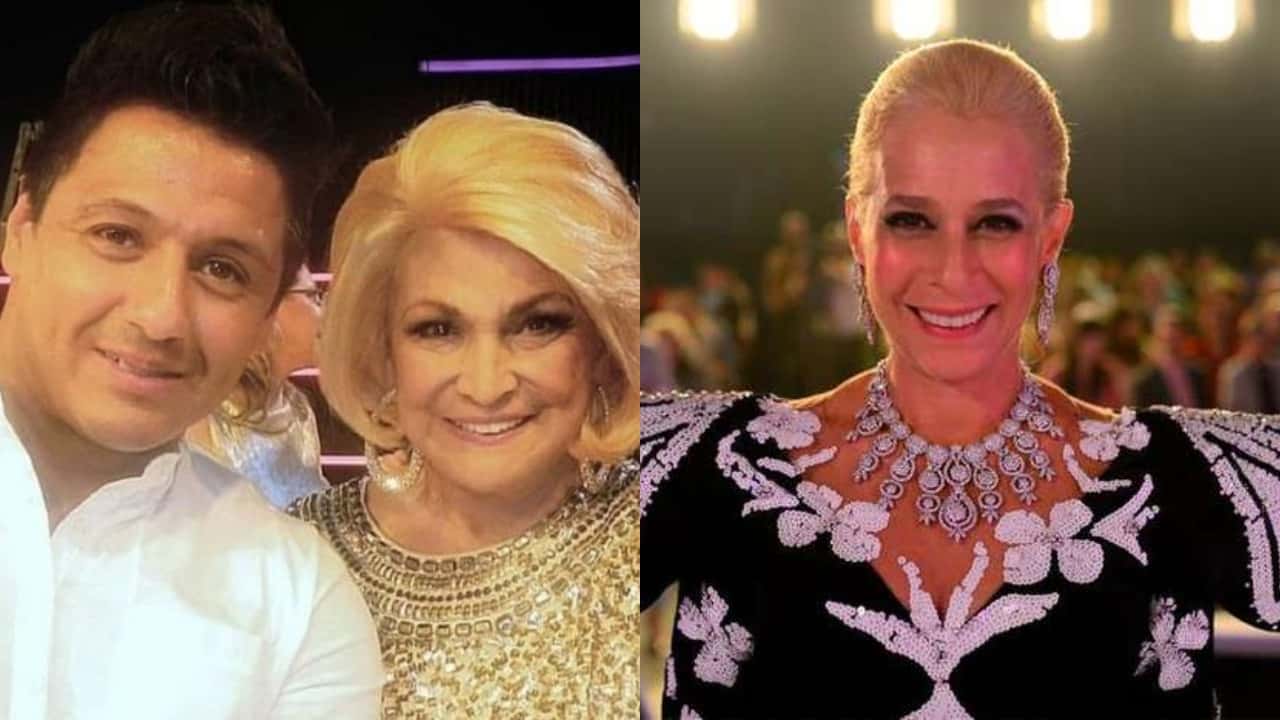Edu Sacchiero, Hebe Camargo e Andréa Beltrão (Foto: Reprodução/Instagram/Divulgação/TV Globo/Montagem TV Foco)