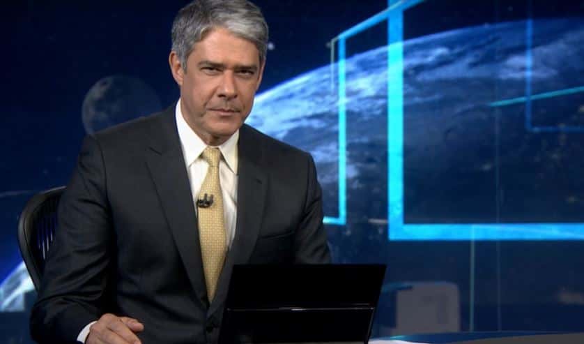 William Bonner no comando do Jornal Nacional na Globo (Foto: Reprodução/Globoplay)