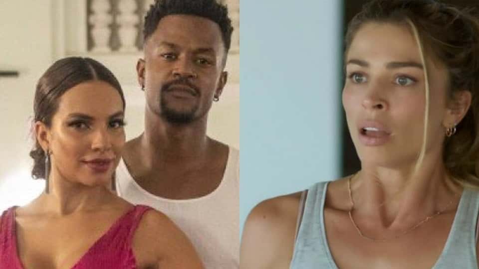 Bom Sucesso, Ramon e Francisca tem namoro interrompido por Paloma (Imagem: Montagem TV Foco)