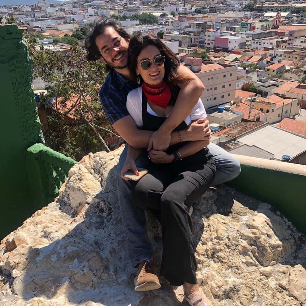 A famosa apresentadora da Globo, Fátima Bernardes e seu namorado, Túlio Gadêlha (Reprodução/Instagram)