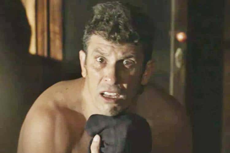 O delegado Machado usava calcinhas em novela da Globo (Foto: Reprodução)