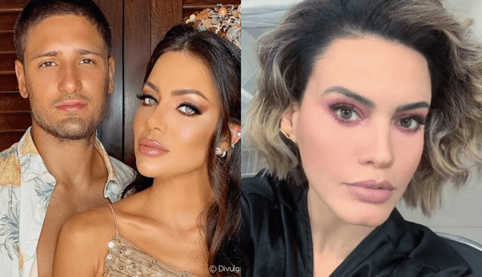 A ex-mulher do famoso ator da Globo, Daniel Rocha, Laíse Leal já tinha ciúmes de Letícia Lima antes de os dois se envolverem (Foto: Montagem TV Foco)