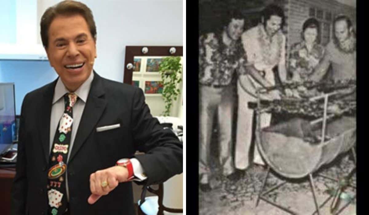 Dá para acreditar? Sérgio Mallandro revelou em entrevista que há muito tempo, no Show dos Calouros, Silvio Santos fazia churrascos no camarim - Montagem: TV foco