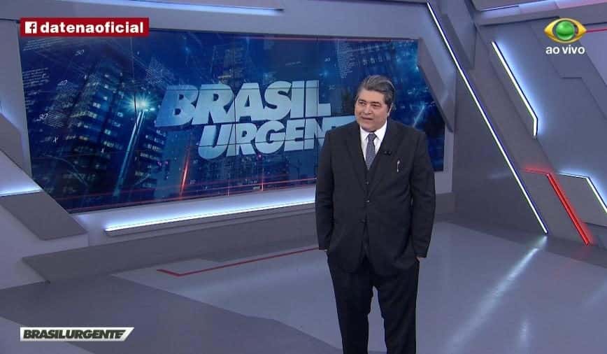 O apresentador José Luiz Datena será submetido a um cateterismo, após descobrir duas artérias coronarianas obstruídas (Foto: Reprodução / TV Band)
