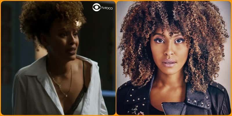 Sheron Menezzes é a intérprete de Gisele em Bom Sucesso (Foto: Montagem/TV Foco)