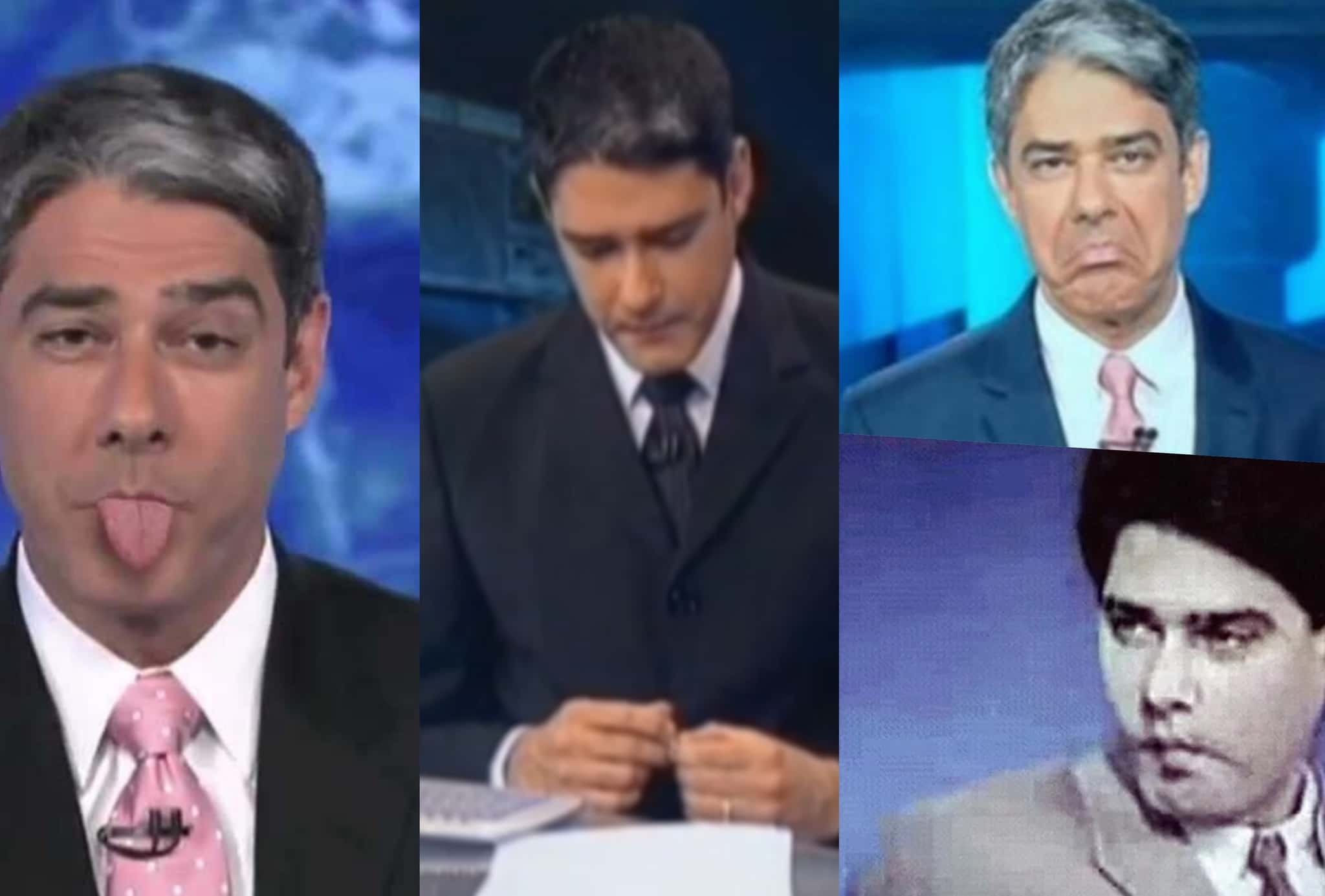 William Bonner tem sua fama nos bastidores do Jornal Nacional exposta (Foto montagem: TV Foco)