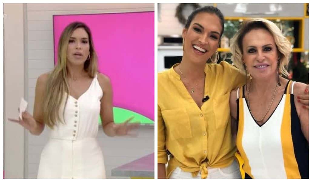 Substituta de Ana Maria Braga, Talitha Morete, já levou tapa durante reportagem (Foto: Reprodução)