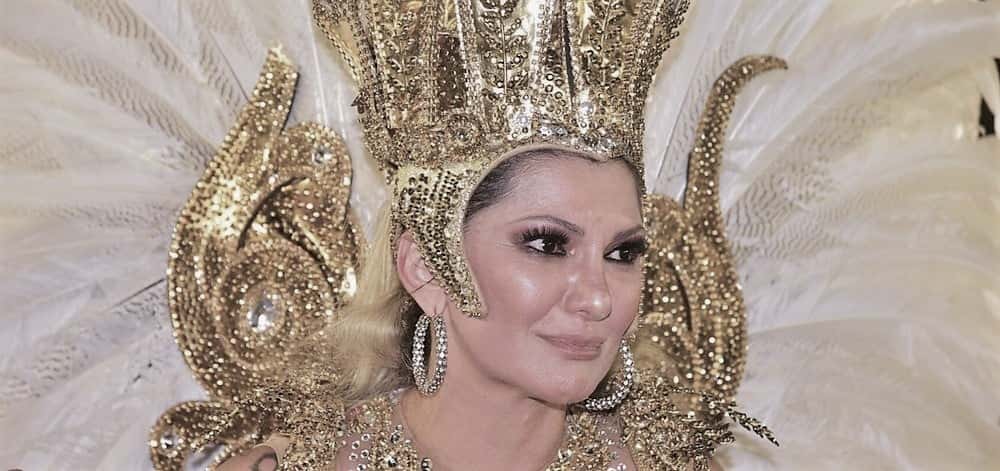 A atriz e apresentadora Antonia Fontenelle se despediu do Carnaval do Rio de Janeiro (Foto: Divulgação)
