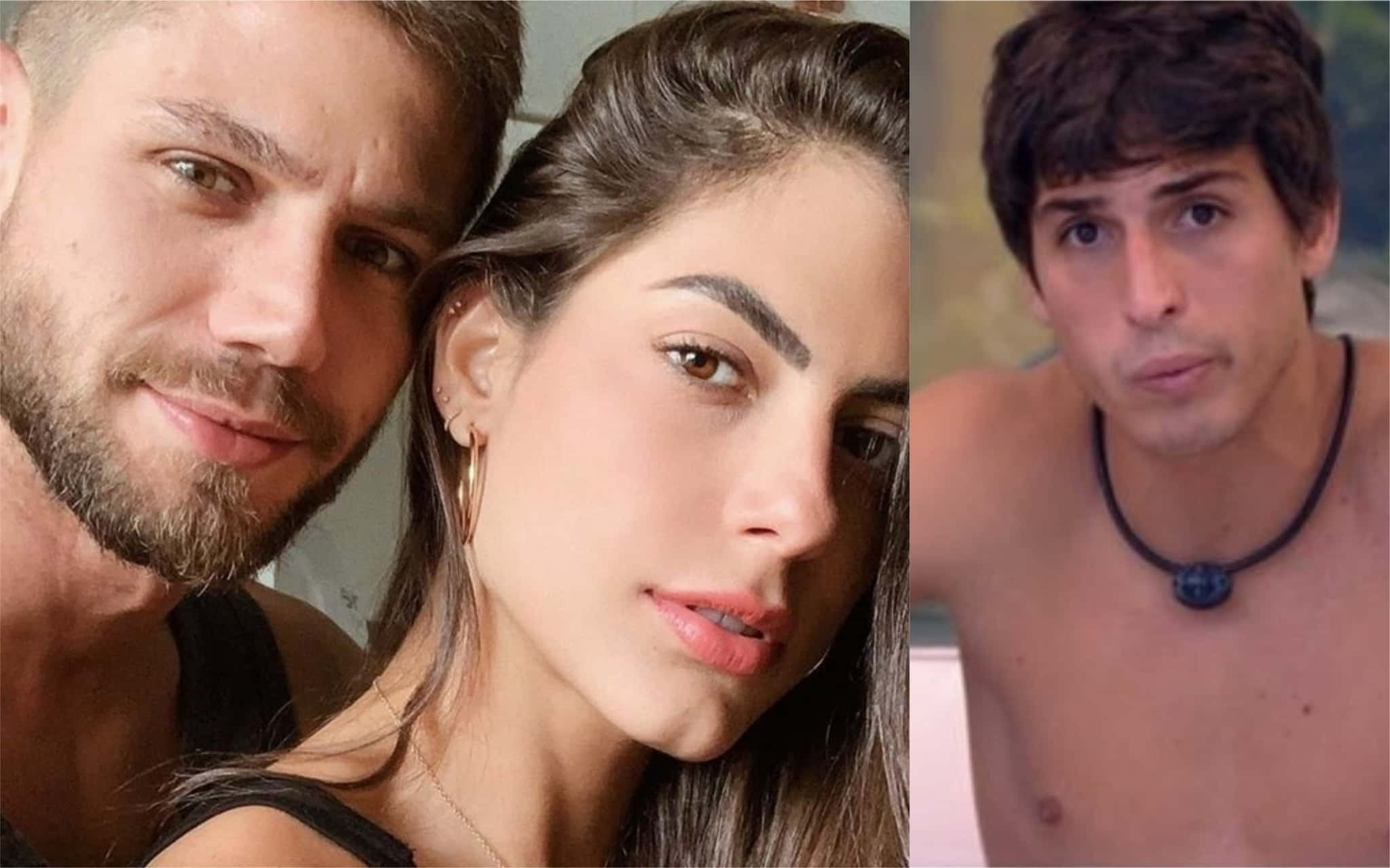 Jonas, marido de Mari Gonzalez, iniciou guerra contra família de Felipe Prior após barraco no BBB20 (Foto: Divulgação / Montagem / TV Foco)