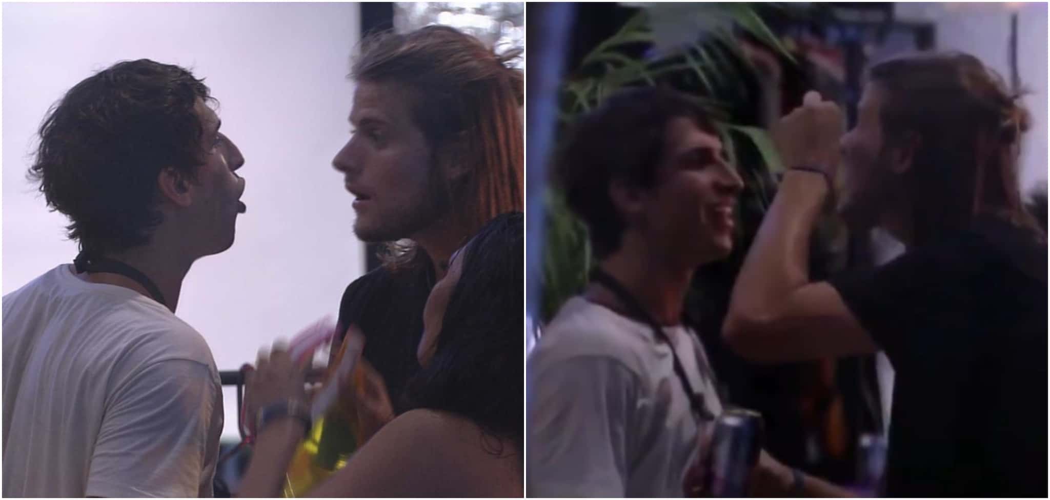 Daniel e Felipe entraram em atrito no BBB 20 (Reprodução)