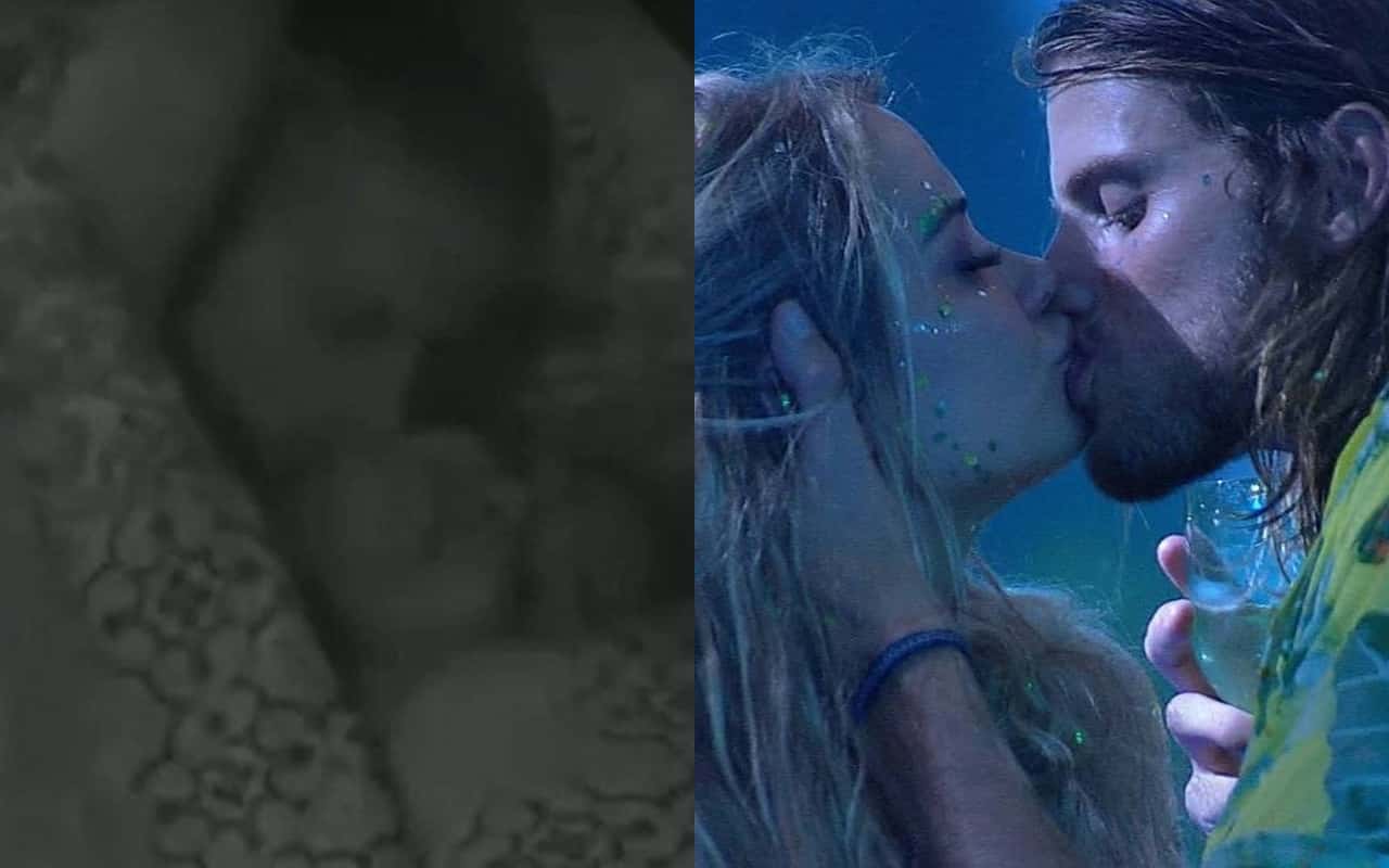 BBB20: Depois de crise de ciumes, Daniel e Marcela vão para o edredom (Foto: reprodução)
