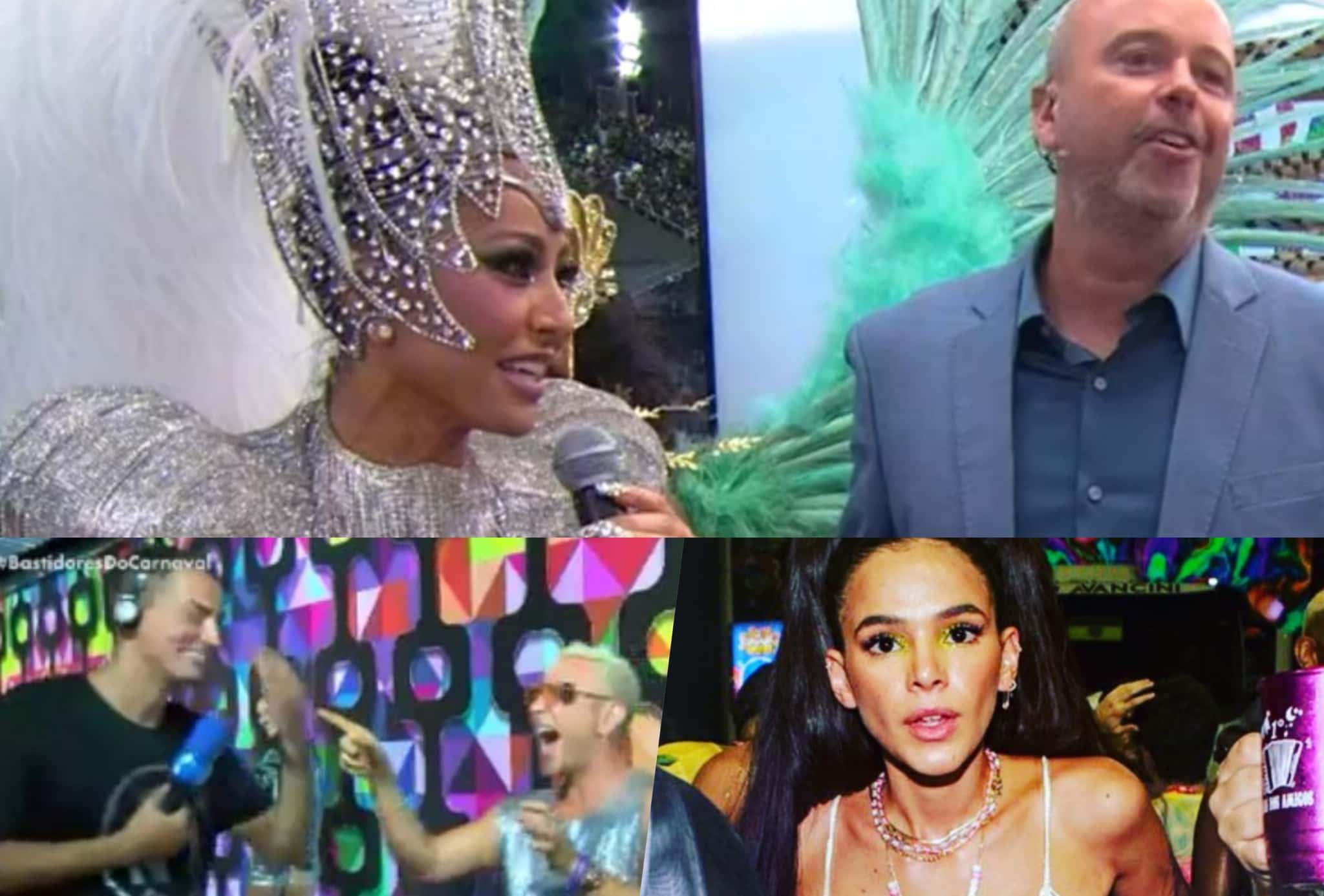 Sabrina Sato na Globo, ex gay de Bruna Marquezine e Leo Dias com gafe ao vivo (Foto montagem: TV Foco)