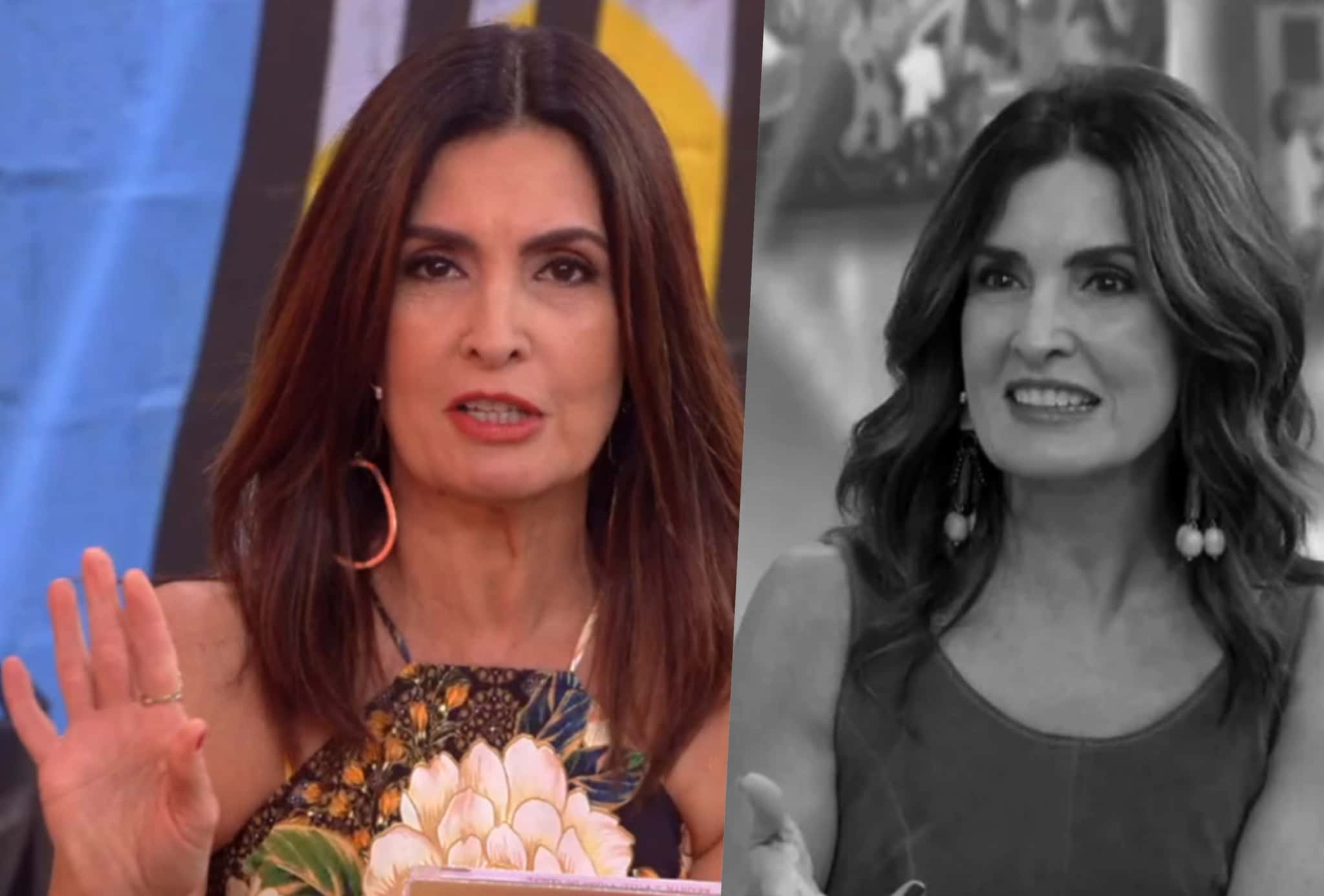Fátima Bernardes tem medo revelado nos bastidores da Globo (Foto reprodução)