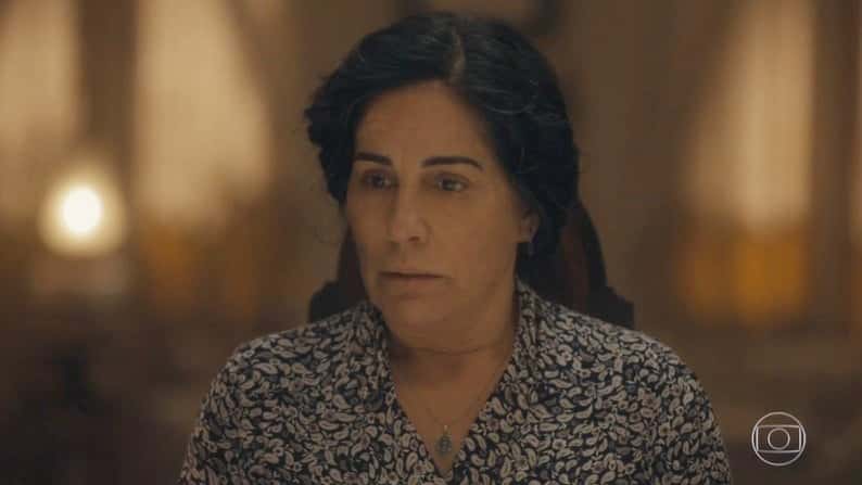 Gloria Pires interpreta Lola em Éramos Seis; final da protagonista é mantido em segredo na Globo (Foto: Reprodução/Globo)
