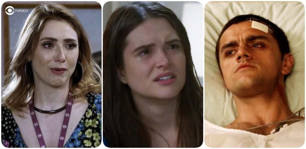 Petra, Luna e Téo serão destaques de Salve-se Quem Puder de hoje (Foto: Montagem/TV Foco)